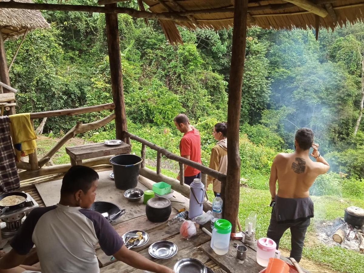 Orangutantreksumatra & Lovely Jungle Lodge Only Book If You Are Treking With Us ブキットラワン エクステリア 写真